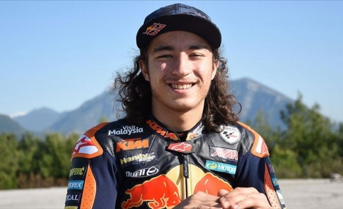 Genç mili motosikletçi Can Öncü, Dünya Supersport Şampiyonası
