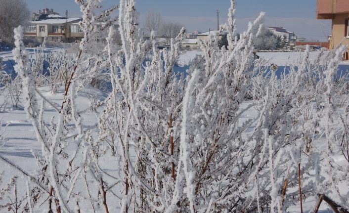 Göle, Sibirya gibi: Termometre eksi 22 dereceyi gösterdi