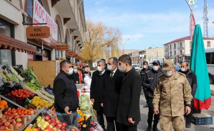 Gürpınar’da kontrollü normalleşme denetimi