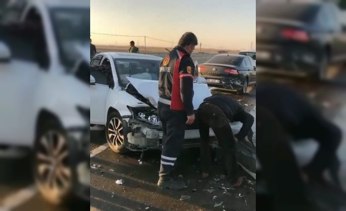 Iğdır’da zincirleme trafik kazası