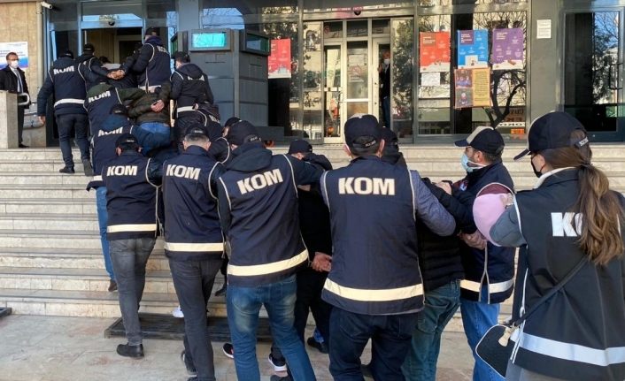 Malatya’da suç örgütüne ağır darbe: 13 tutuklama