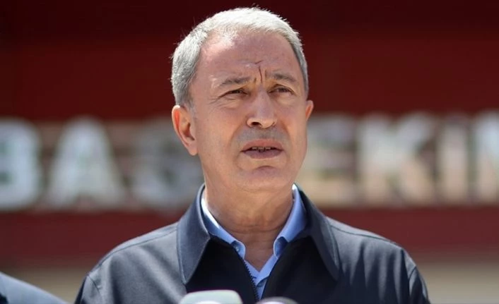 Milli Savunma Bakanı Akar, helikopter kazasında yaralanan askerlerin durumunun iyi olduğunu söyledi