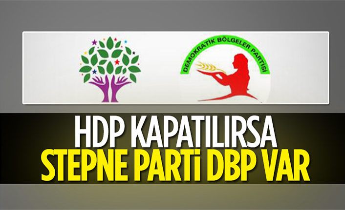 Parti kapatılırsa HDP'liler ne yapacak, DBP yedek parti mi?