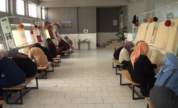 Pütürge’de halı dokuma kursu ile kadınlara iş imkanı