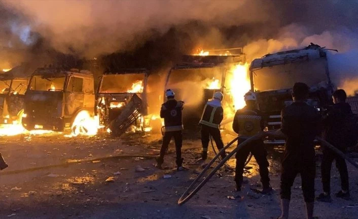 Rusya'nın İdlib'e hava saldırılarında bir sivil öldü, iki sivil yaralandı
