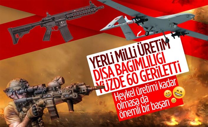 Türkiye'nin silah ihracatı arttı ithalatı azaldı