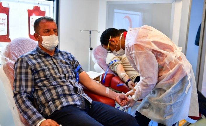 Yeşilyurt Belediyesi’nden kan kampanyasına destek