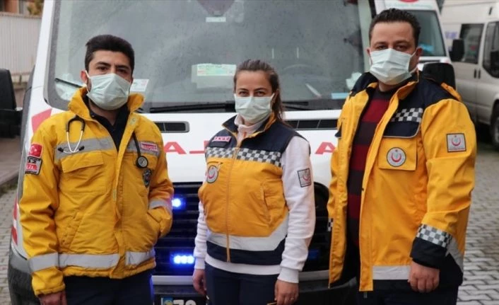 Zamanla yarışan acil servis ekipleri gece gündüz demeden görev başında