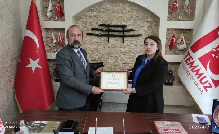 Av. Aslı Gizem Gündüz, Kadın Kolları Genel Başkanlığına atandı