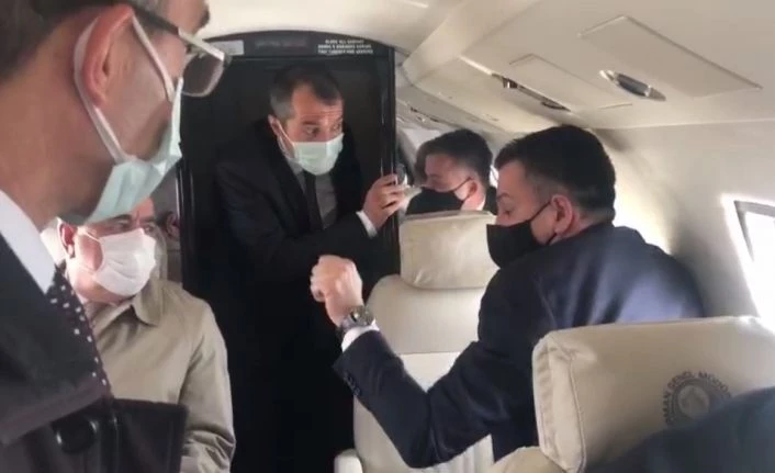 Bakan Pakdemirli’nin arızalanan uçağı Malatya’ya acil iniş yaptı