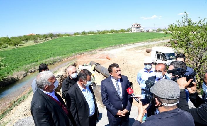 Başkan Gürkan, Batı Kollektöründe inceleme yaptı