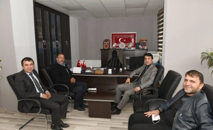Belediye Başkanı Şeylan’dan kurumlara ziyaret