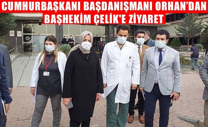 Cumhurbaşkanı Başdanışmanı Orhan’dan Başhekim Çelik'e Ziyaret