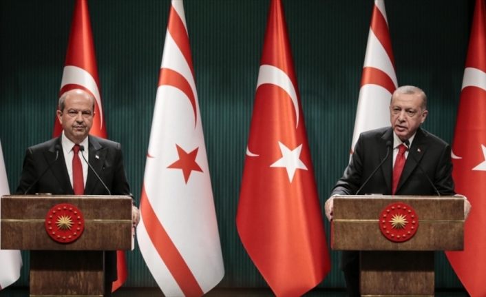 Cumhurbaşkanı Erdoğan, KKTC Cumhurbaşkanı Tatar