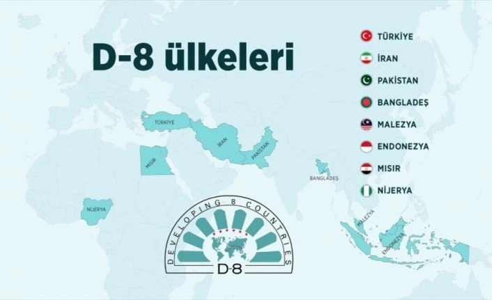 D-8 10 Yıllık Yol Haritası kabul edildi