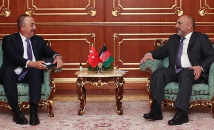 Dışişleri Bakanı Çavuşoğlu, Afgan mevkidaşı Atmar