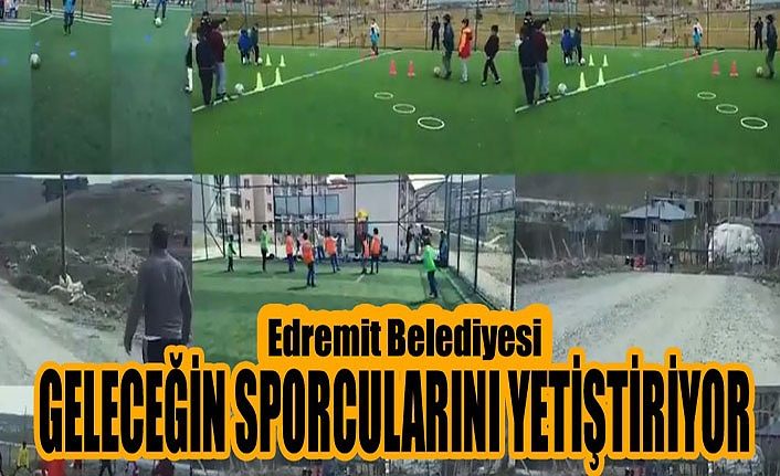 Edremit Belediyesi geleceğin sporcularını yetiştiriyor