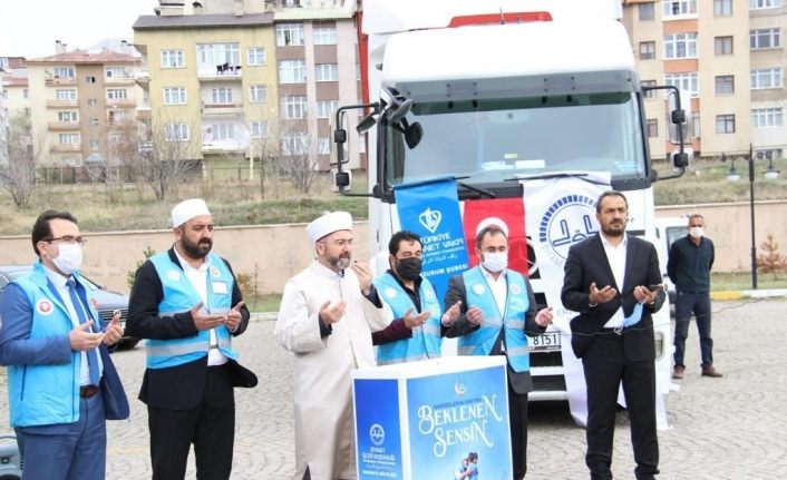 Erzurum Din Görevlileri Derneği, Ramazan’da İdlib’i unutmadı