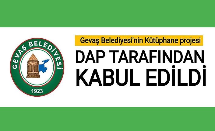 Gevaş Belediyesi’nin kütüphane projesi DAP tarafından kabul edildi