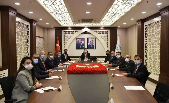 Hakkari’de OSB toplantısı yapıldı