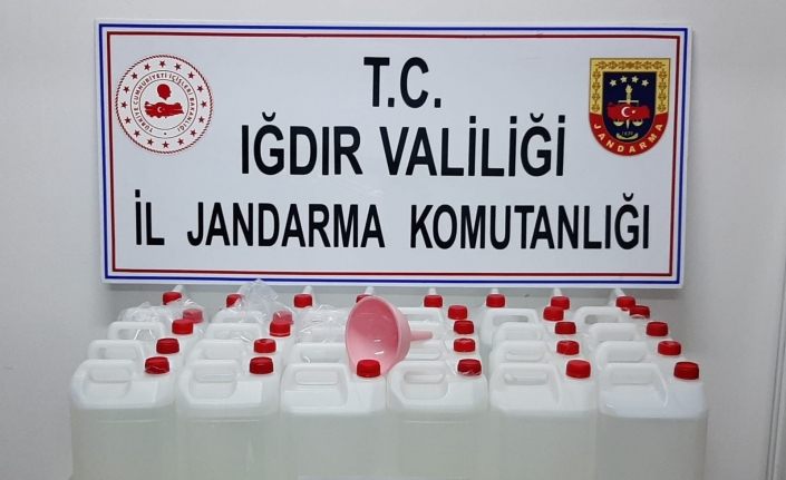 Iğdır’da sahte alkol operasyonu