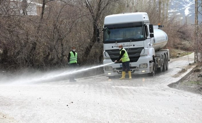 İpekyolu Belediyesinden bahar temizliği
