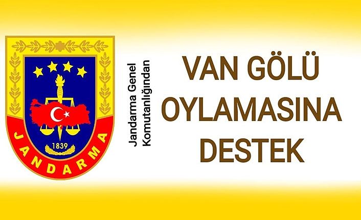 Jandarma Genel Komutanlığından Van Gölü oylamasına destek