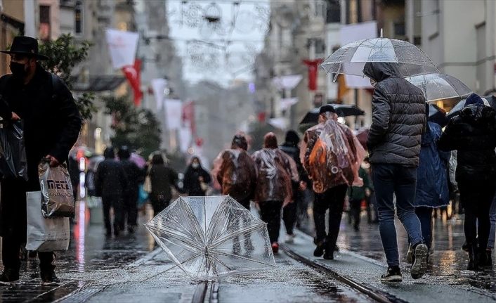 Marmara bölgesinin güney ve doğusu için kuvvetli sağanak uyarısı