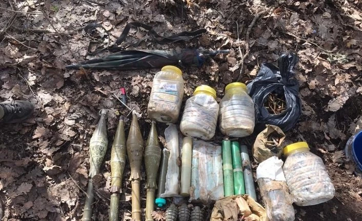 Muş’ta terör örgütü PKK’ya ait mühimmat ele geçirildi