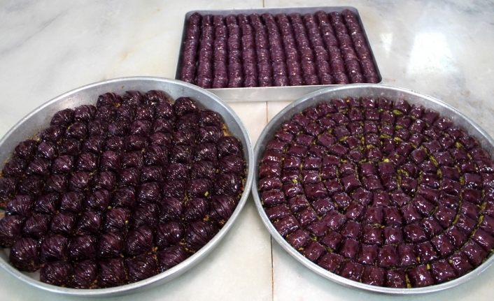 Ramazan’ın gelmesiyle mor baklava siparişi kadayıf dolmasını solladı