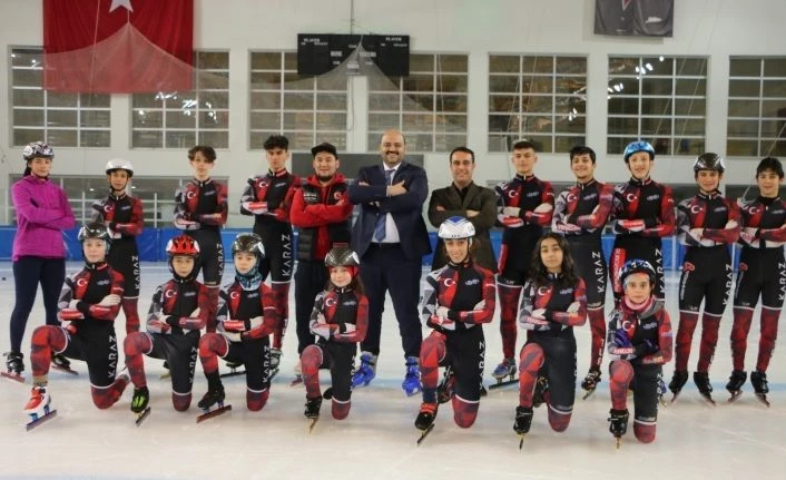 Short Track yarışçıları istedi, Başkan Orhan geri çevirmedi