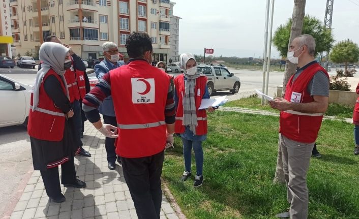 Türk Kızılayı Yeşilyurt Şubesi ihtiyaç sahiplerini unutmadı