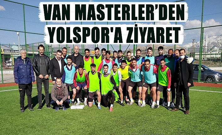 Van Masterler’den Yolspor'a ziyaret