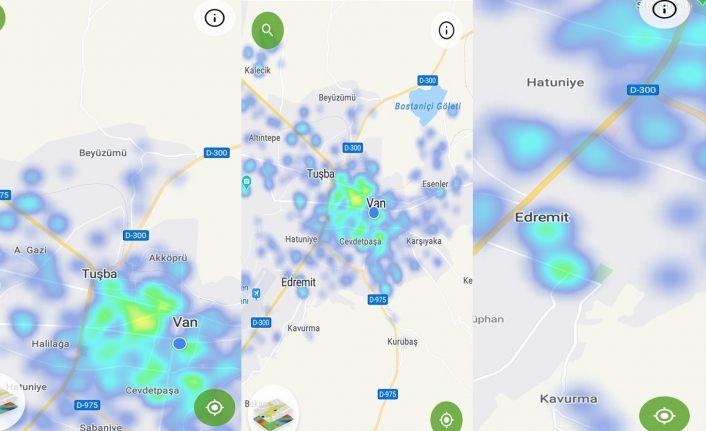 Van’ın risk haritası yeniden maviye dönüyor