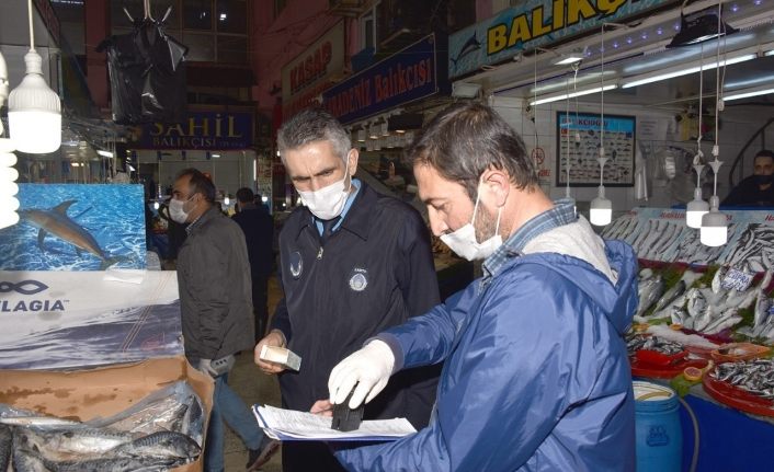 Zabıtadan balık denetimi