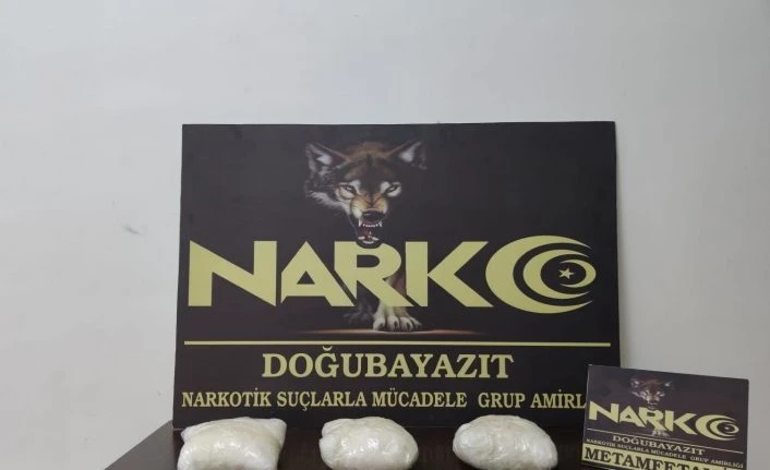 Ağrı’da bir tırda 5 kilo metamfetamin ele geçirildi