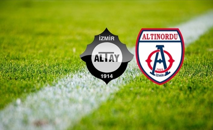 Altınordu ile Altay, Süper Lig için yarın İstanbul