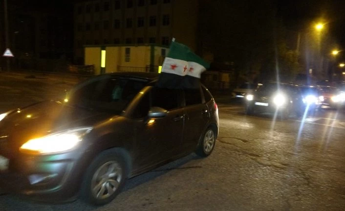 Ardahan’da İsrail’e öfke Filistin’e destek konvoyu