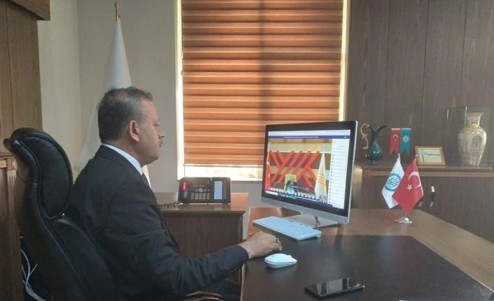 BEÜ Rektörü Elmastaş ’2021 Engelsiz Üniversite Ödülleri’ törenine katıldı