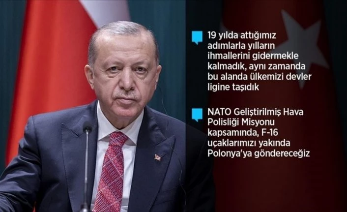 Cumhurbaşkanı Erdoğan: Türkiye, tarihinde ilk kez NATO ve AB üyesi bir ülkeye İHA ihraç edecek