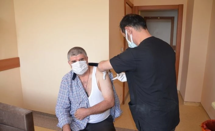 Darende’de koronaya karşı 9 bin kişi aşılandı