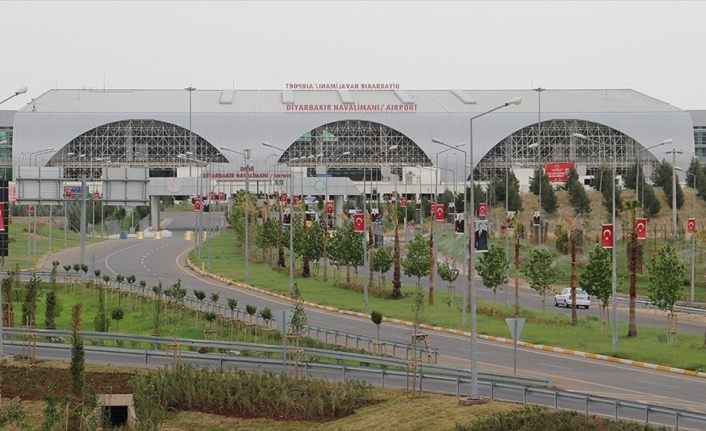 Diyarbakır Havalimanı ana pistte bakım onarım çalışması nedeniyle 24 Haziran
