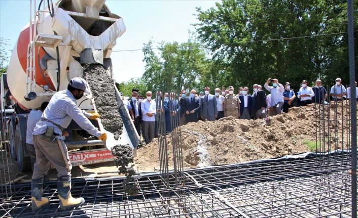 Elazığ Derviş Ali Camii’nin temeli atıldı