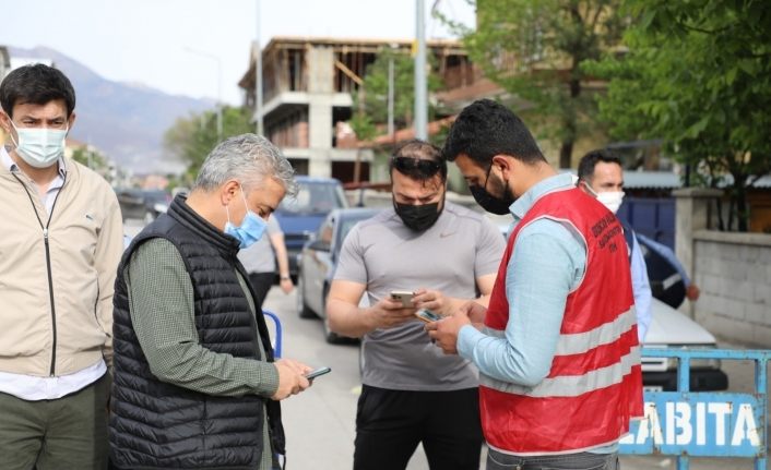 Erzincan’da pazaryerlerine HES kodu sorgulaması yapılarak giriş yapıldı