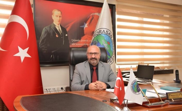 Horasan Belediye Başkanı Hüseyin Sağlam’dan Ramazan Bayramı mesajı