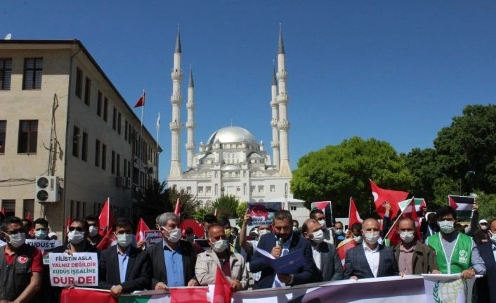 Iğdır’da STK’lardan İsrail’e tepki