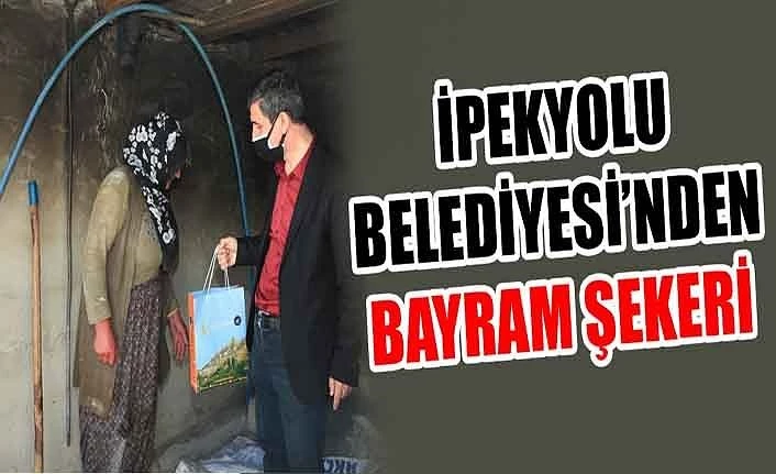 İpekyolu Belediyesi’nden bayram şekeri