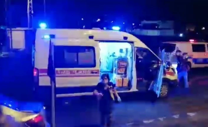 Kazanın şokuyla olay yerinden kaçtı