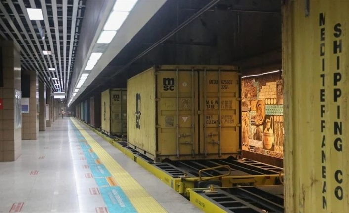 Marmaray kıtalar arasındaki yük taşımacılığının kalbi oldu