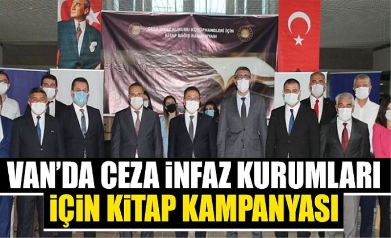 Van’da ceza infaz kurumları için kitap kampanyası